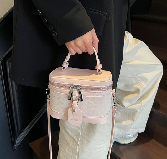Top-handle box - minimalist shoulder and crossbody bag