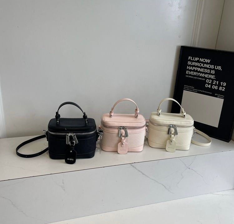 Top-handle box - minimalist shoulder and crossbody bag