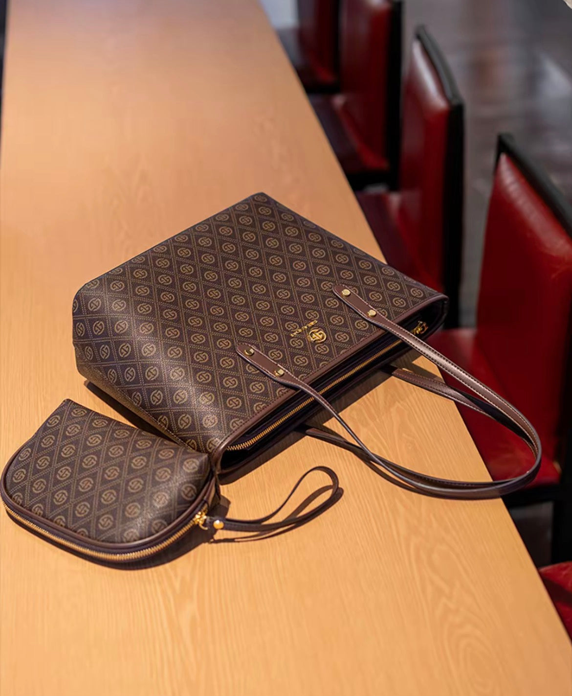 Gelanda All-match Printed Large Tote Bag