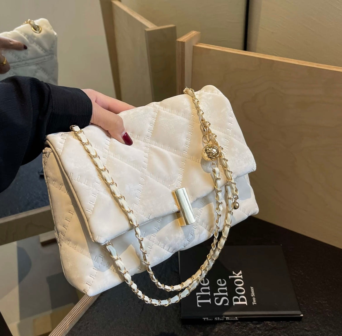 Miro Seoul Bar-Clasp Shoulder & Crossbody Bag