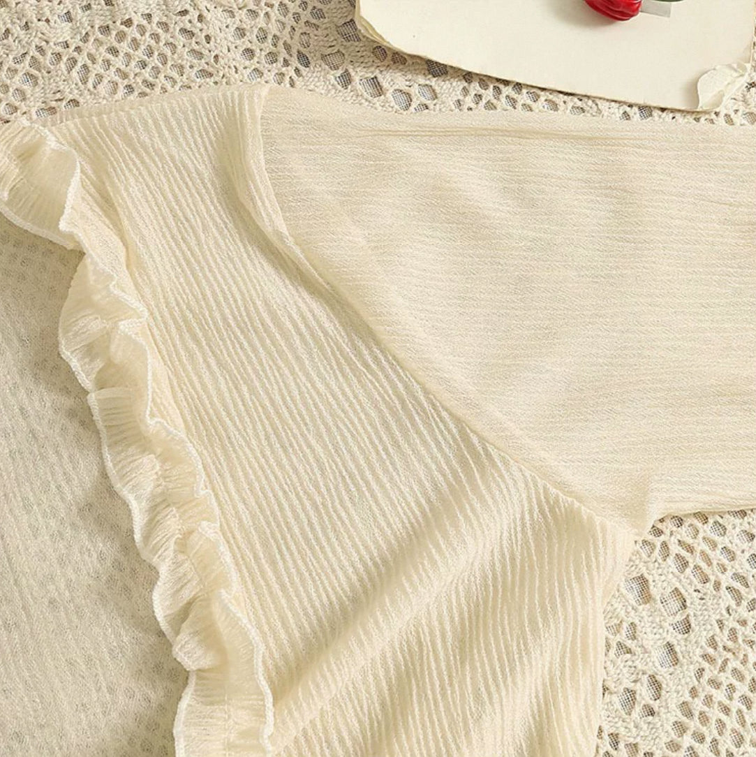 仙子防晒 外搭薄款超仙雪纺开衫 Fairy-Style Lightweight Chiffon Cardigan – Sheer Sun Protection Outerwear
