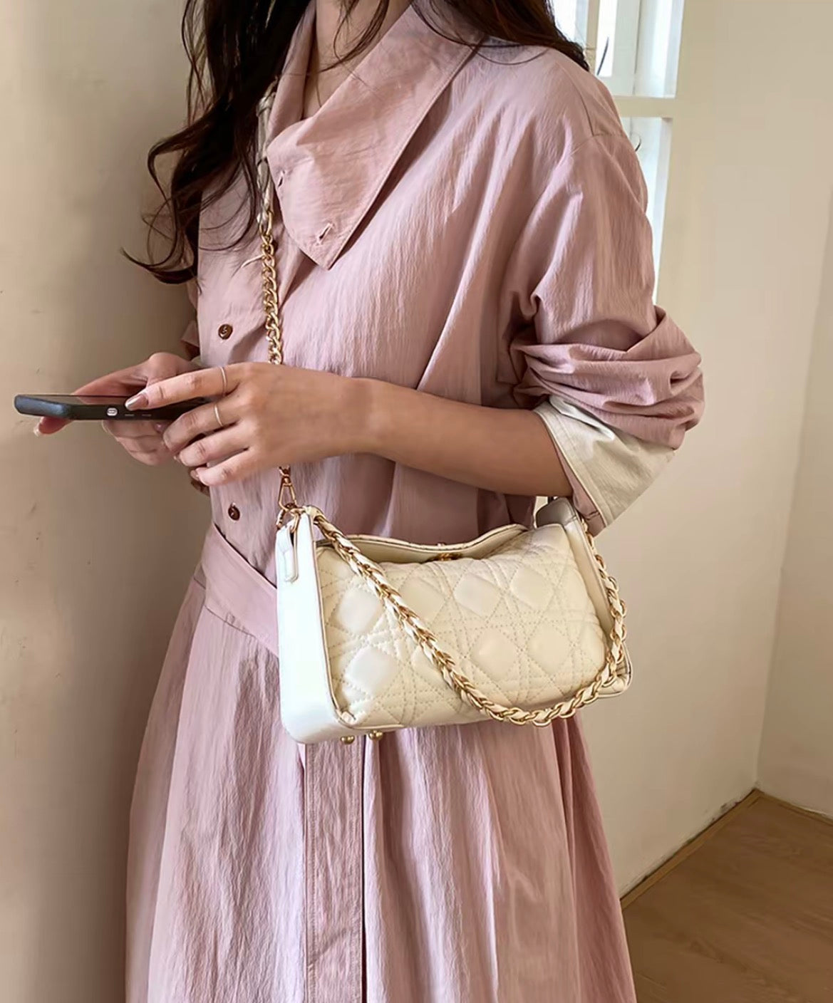 Chantelle Quilted Chain Bag
