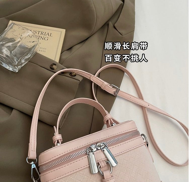 Top-handle box - minimalist shoulder and crossbody bag