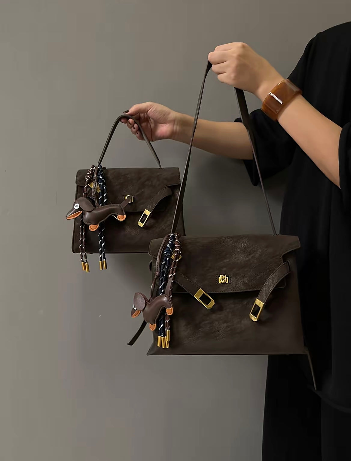 The Artisan Work-Tote Vintage Patina Leather Multi-Way Bag