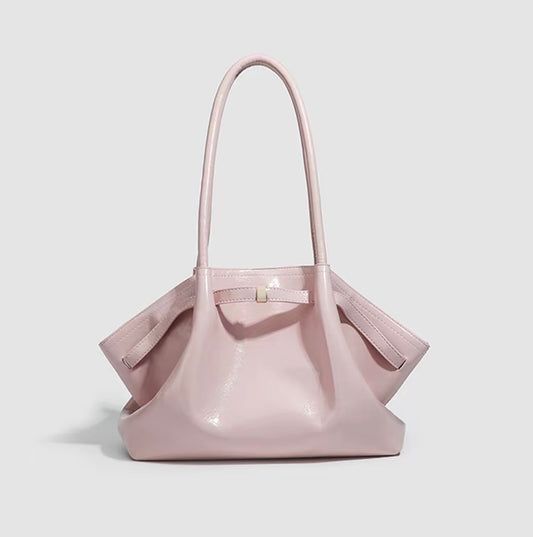 Soft Mist Pink Large Capacity Designer Tote Bag