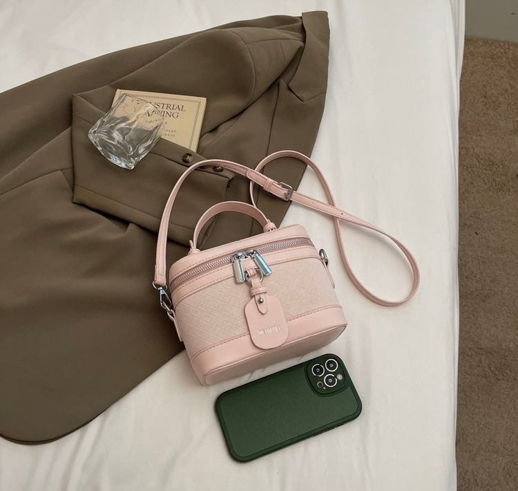 Top-handle box - minimalist shoulder and crossbody bag