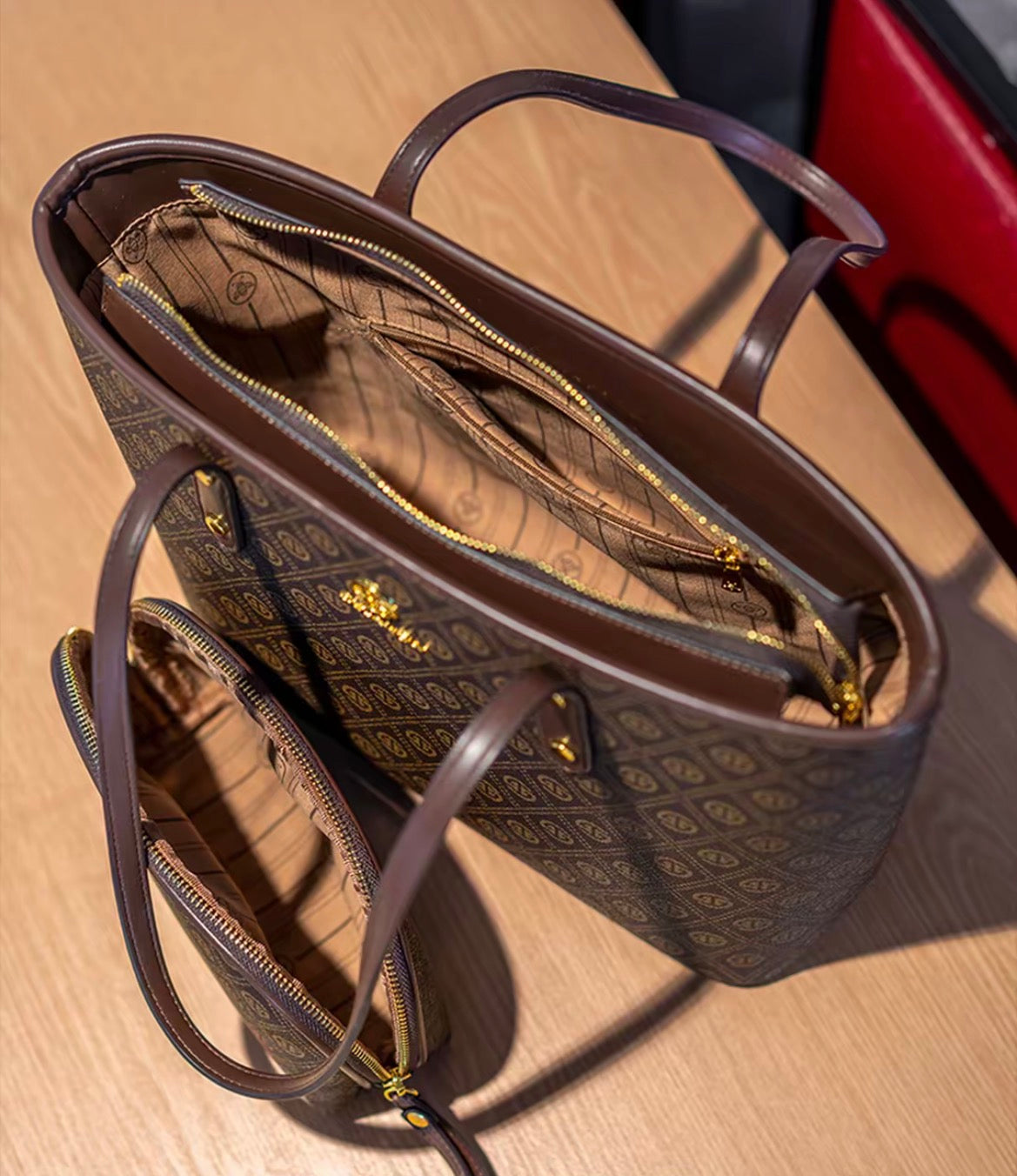 Gelanda All-match Printed Large Tote Bag