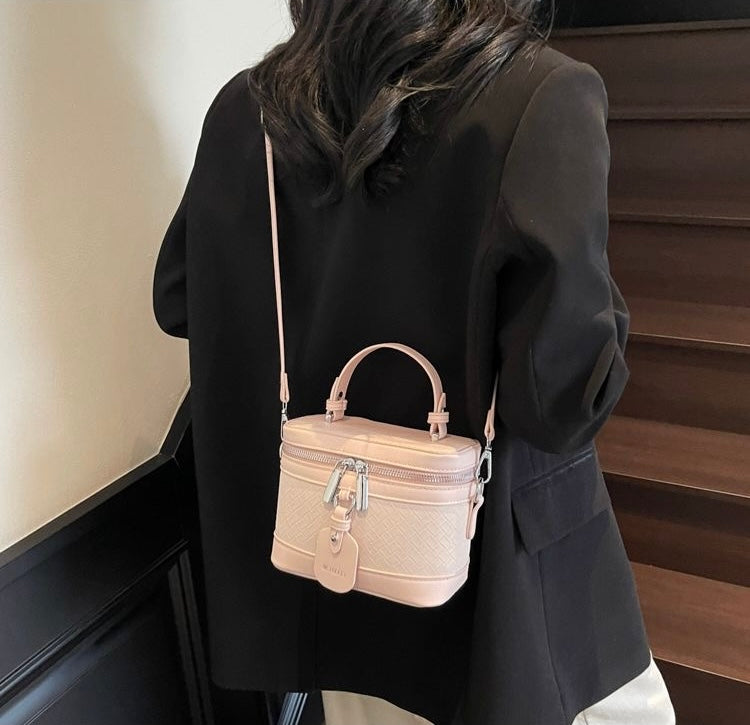 Top-handle box - minimalist shoulder and crossbody bag