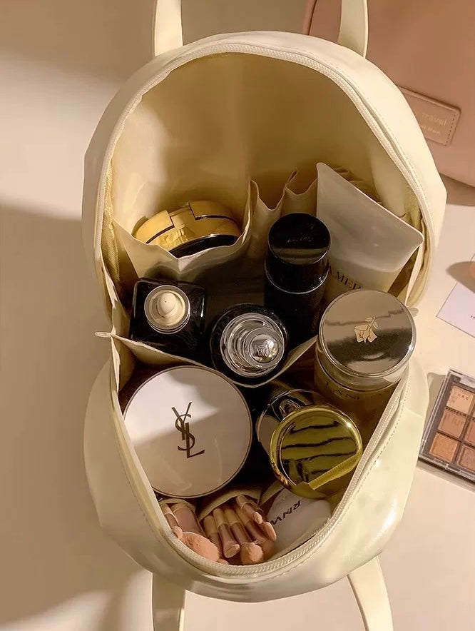 贝壳化妆包 化妆手提大容量收纳包袋 Shell Makeup Bag – Large-capacity Handheld Cosmetic Storage Bag