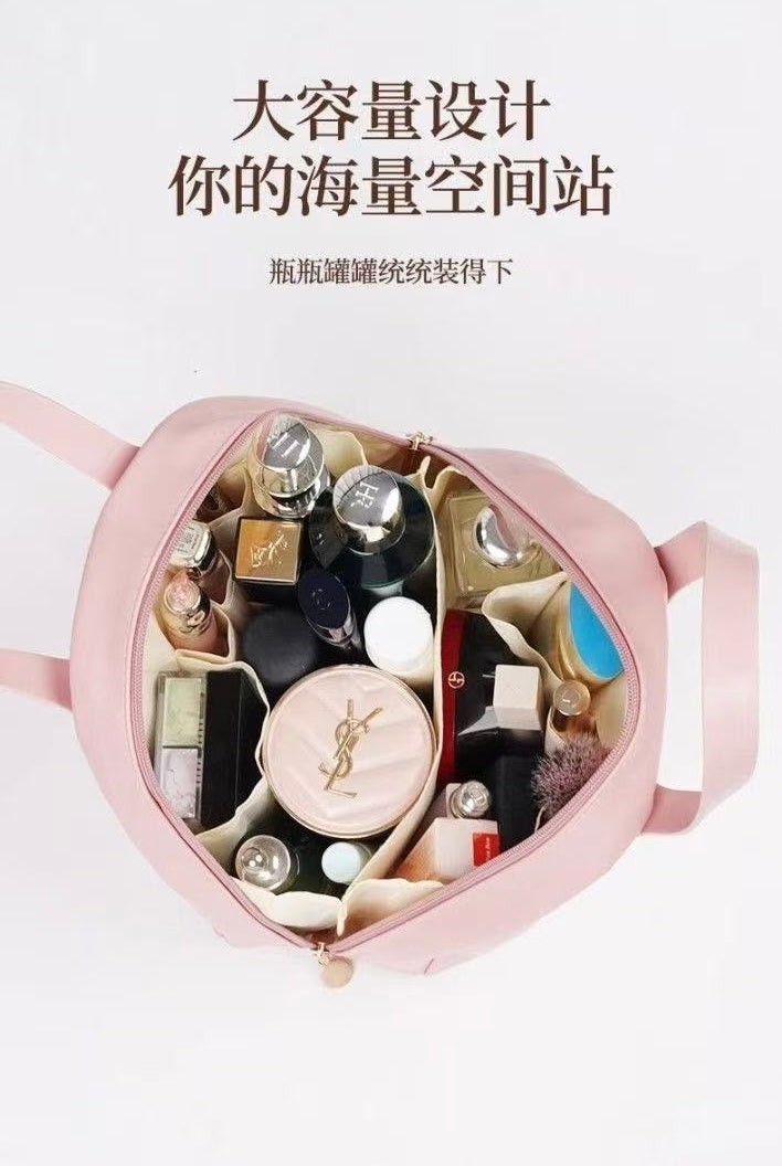 贝壳化妆包 化妆手提大容量收纳包袋 Shell Makeup Bag – Large-capacity Handheld Cosmetic Storage Bag