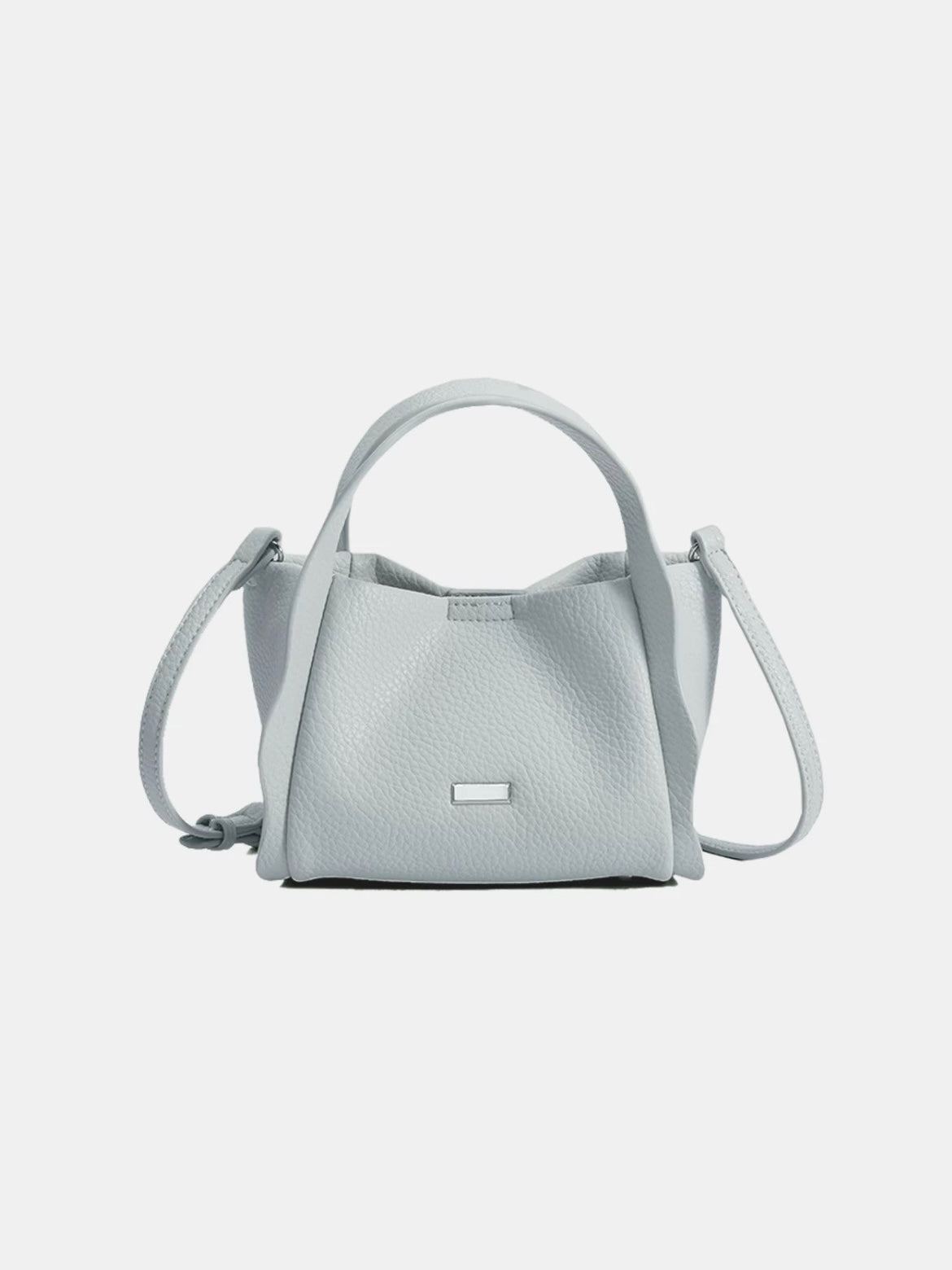 Poetic Cloud Soft Leather Bucket Bag