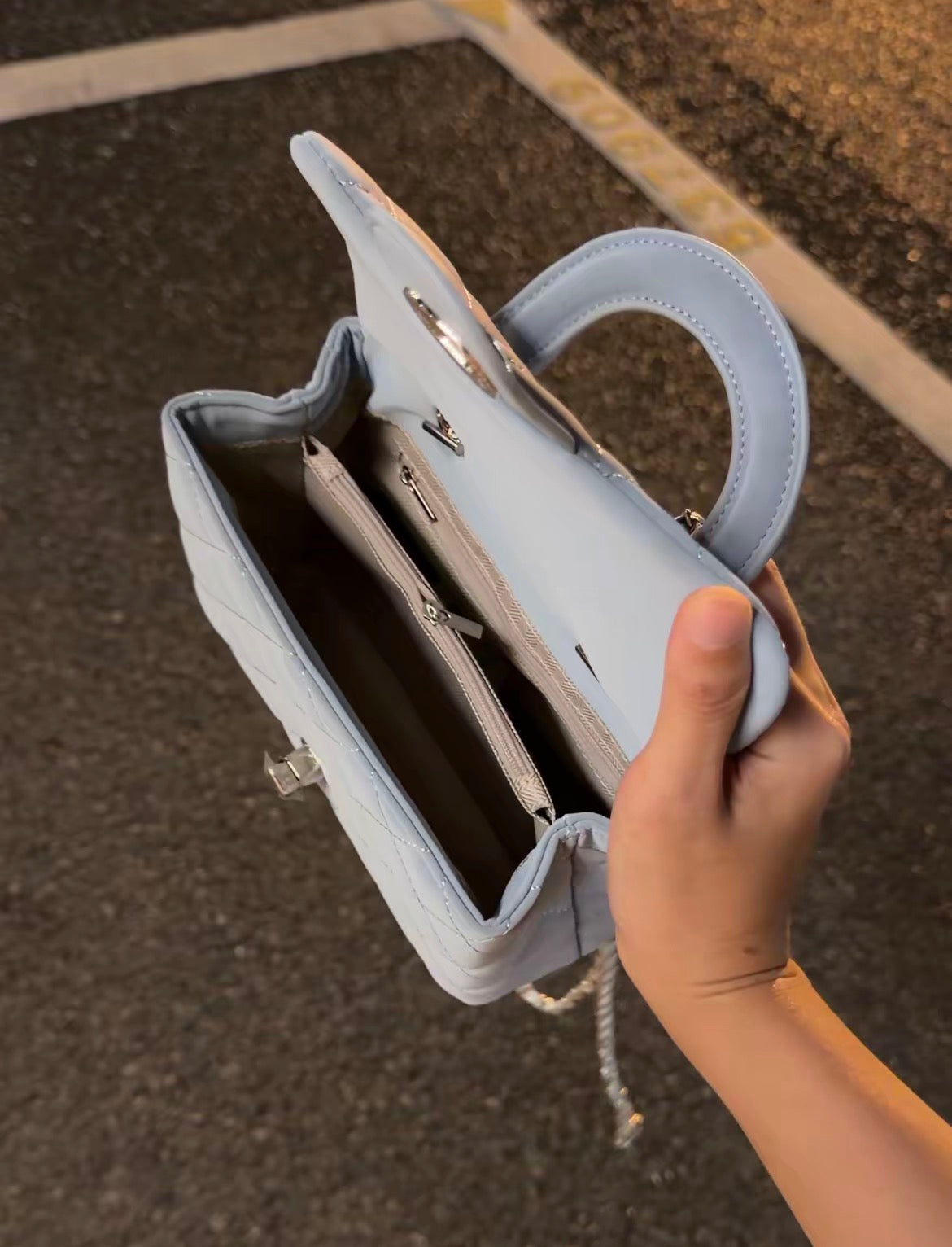 Premium No5 Adjustable Strap Crossbody Handbag