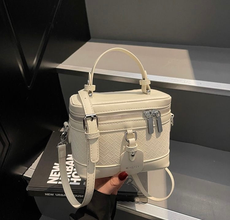 Top-handle box - minimalist shoulder and crossbody bag