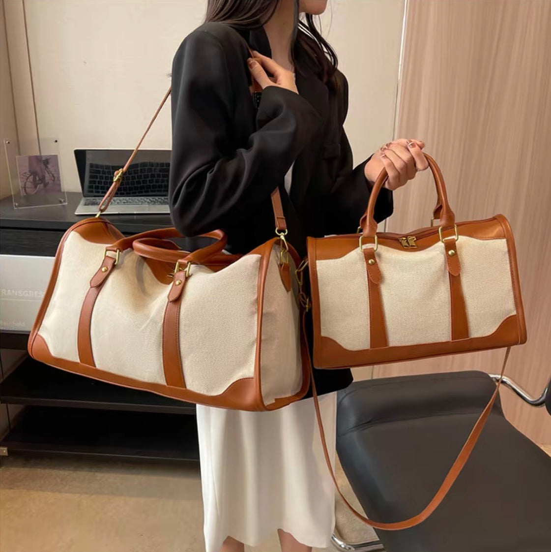 Leisure Luxe Heritage Style Spacious Carry-on