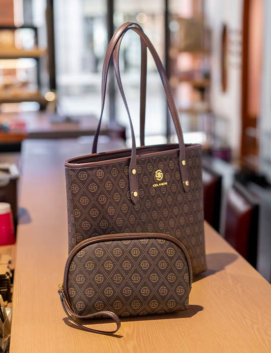 Gelanda All-match Printed Large Tote Bag