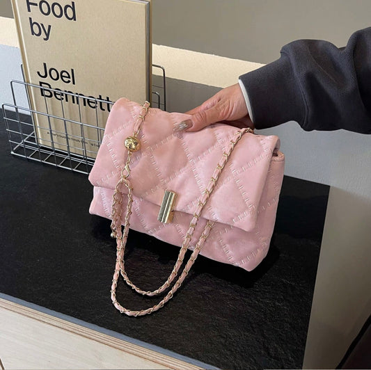 Miro Seoul Bar-Clasp Shoulder & Crossbody Bag