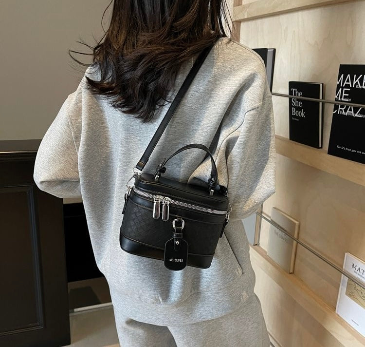 Top-handle box - minimalist shoulder and crossbody bag