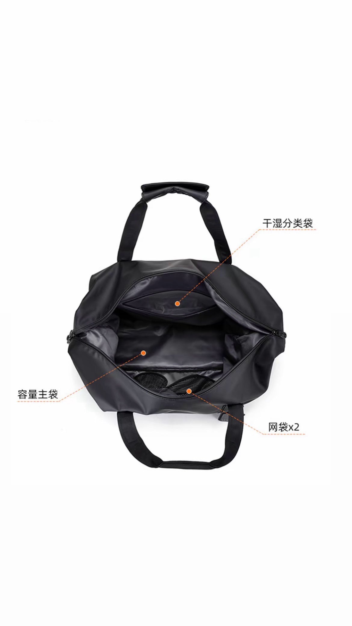 静谧海 防水多功能出差旅行手提运动包 Deep Silent: Versatile Waterproof Travel & Gym Duffel