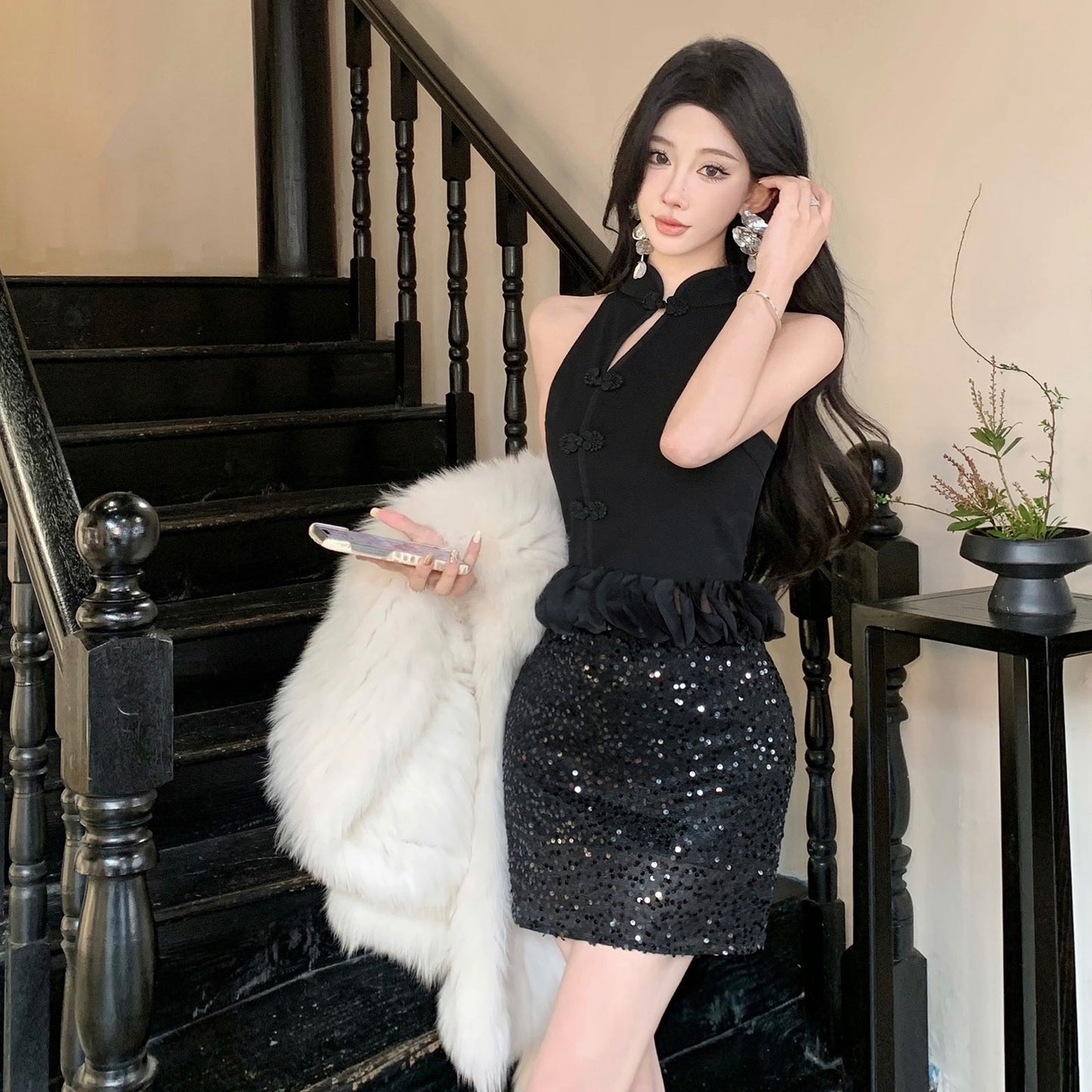 国香姐姐 新中式国风设计上衣 Guoxiang Sister New Chinese-Style National-Inspired Top