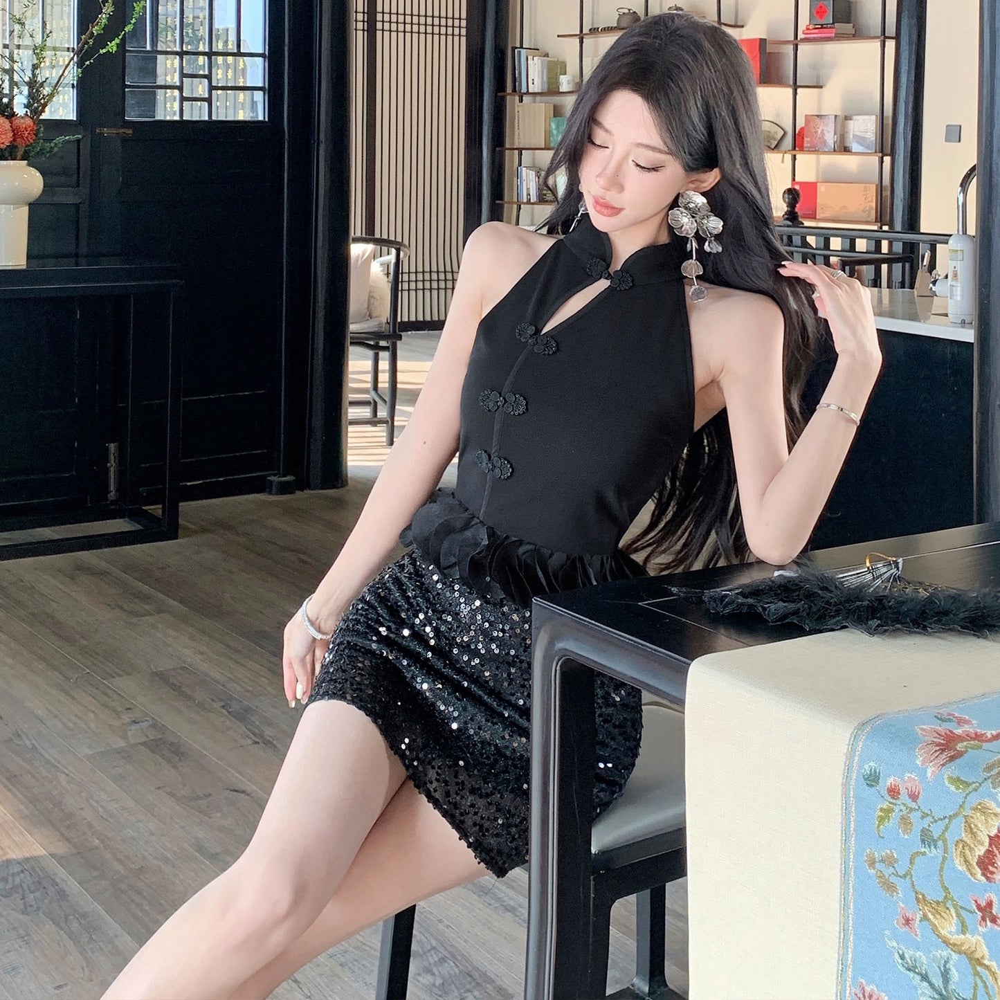 国香姐姐 新中式国风设计上衣 Guoxiang Sister New Chinese-Style National-Inspired Top