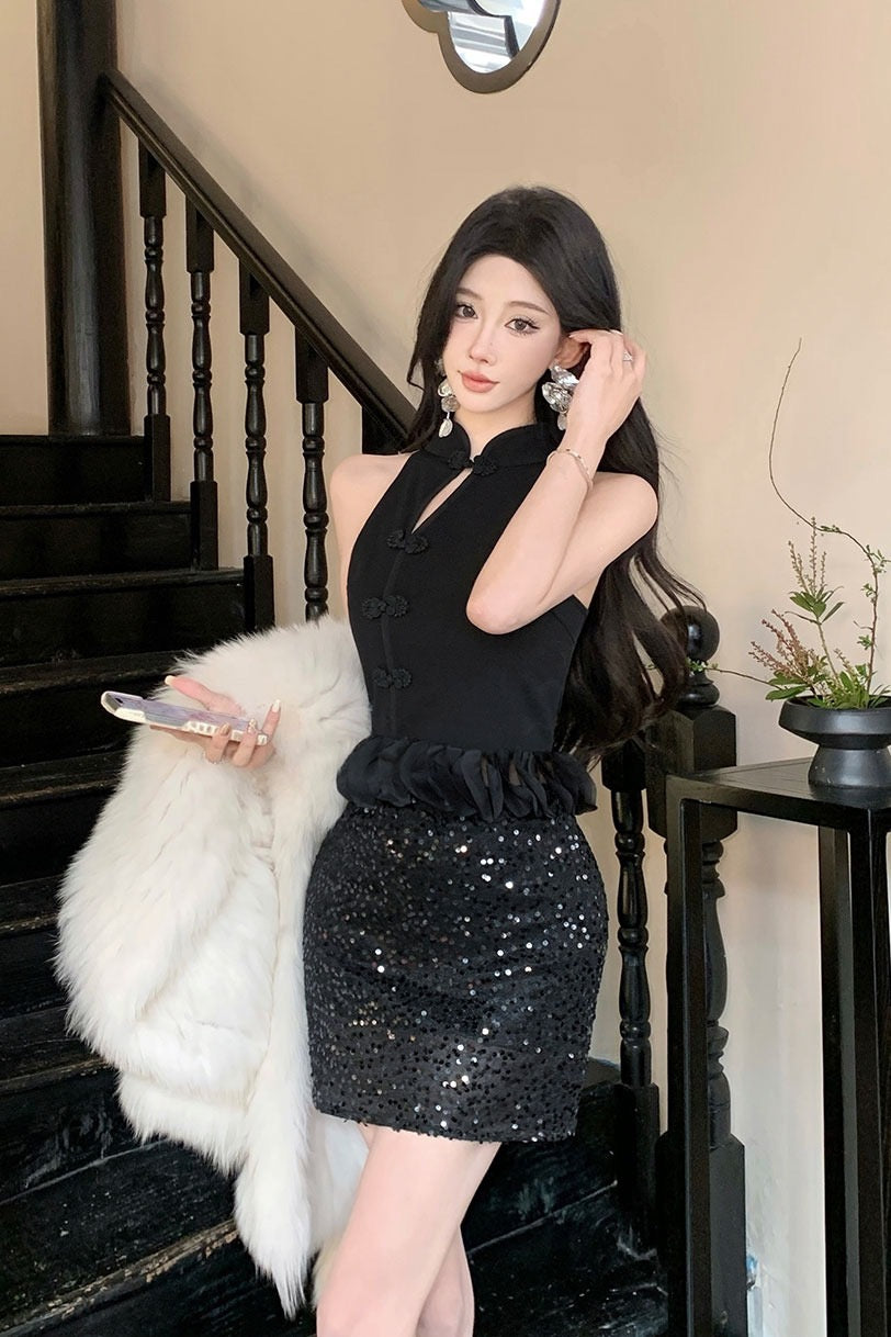 国香姐姐 新中式国风设计上衣 Guoxiang Sister New Chinese-Style National-Inspired Top