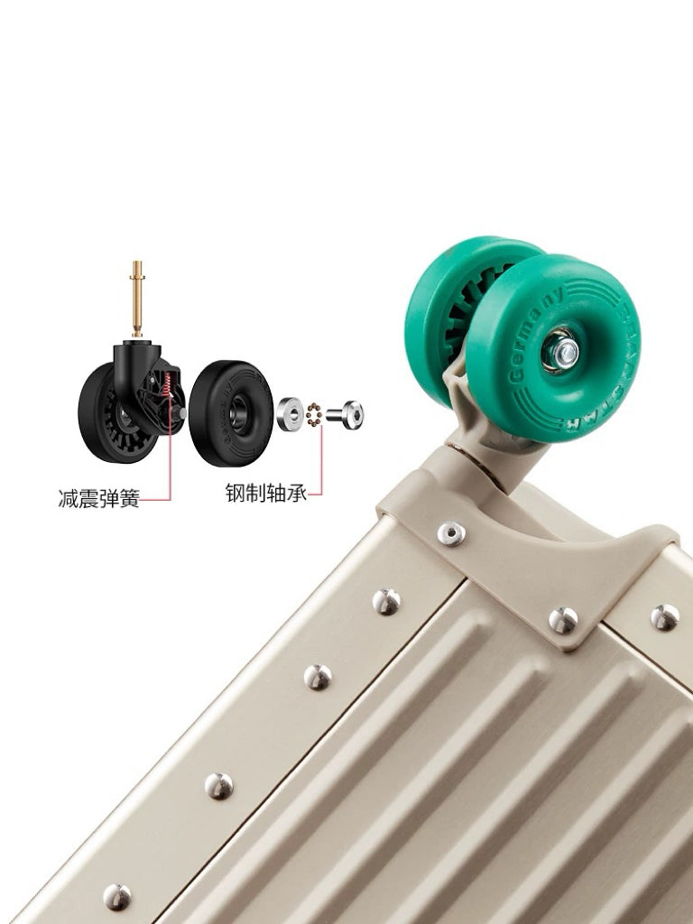 梦旅者 日默瓦平替全铝镁合金商务高级密码行李箱 DreamVoyager Rimoxx Friendly Full Aluminum-Magnesium Alloy Suitcase