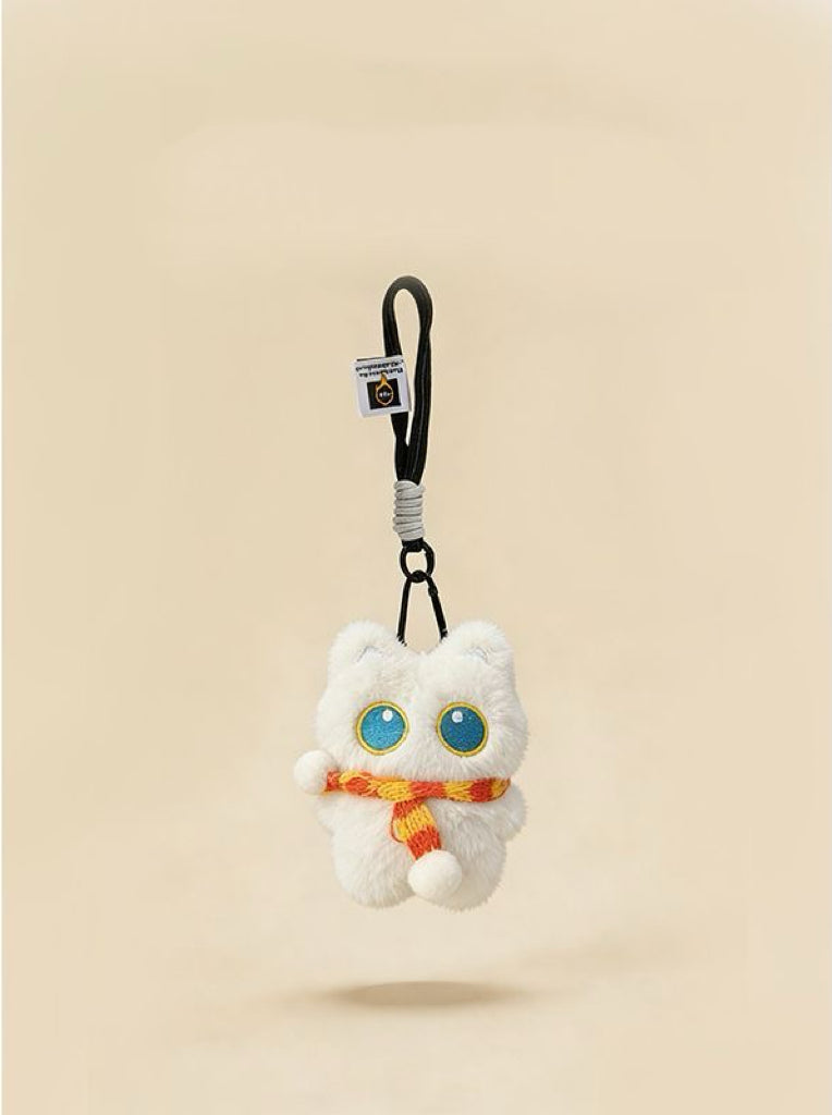 噗噗喵 可爱小黑猫毛绒包包挂件 Pupu Cat Adorable Black Cat Plush Bag Charm
