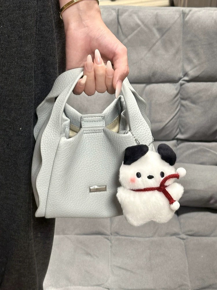 Poetic Cloud Soft Leather Bucket Bag