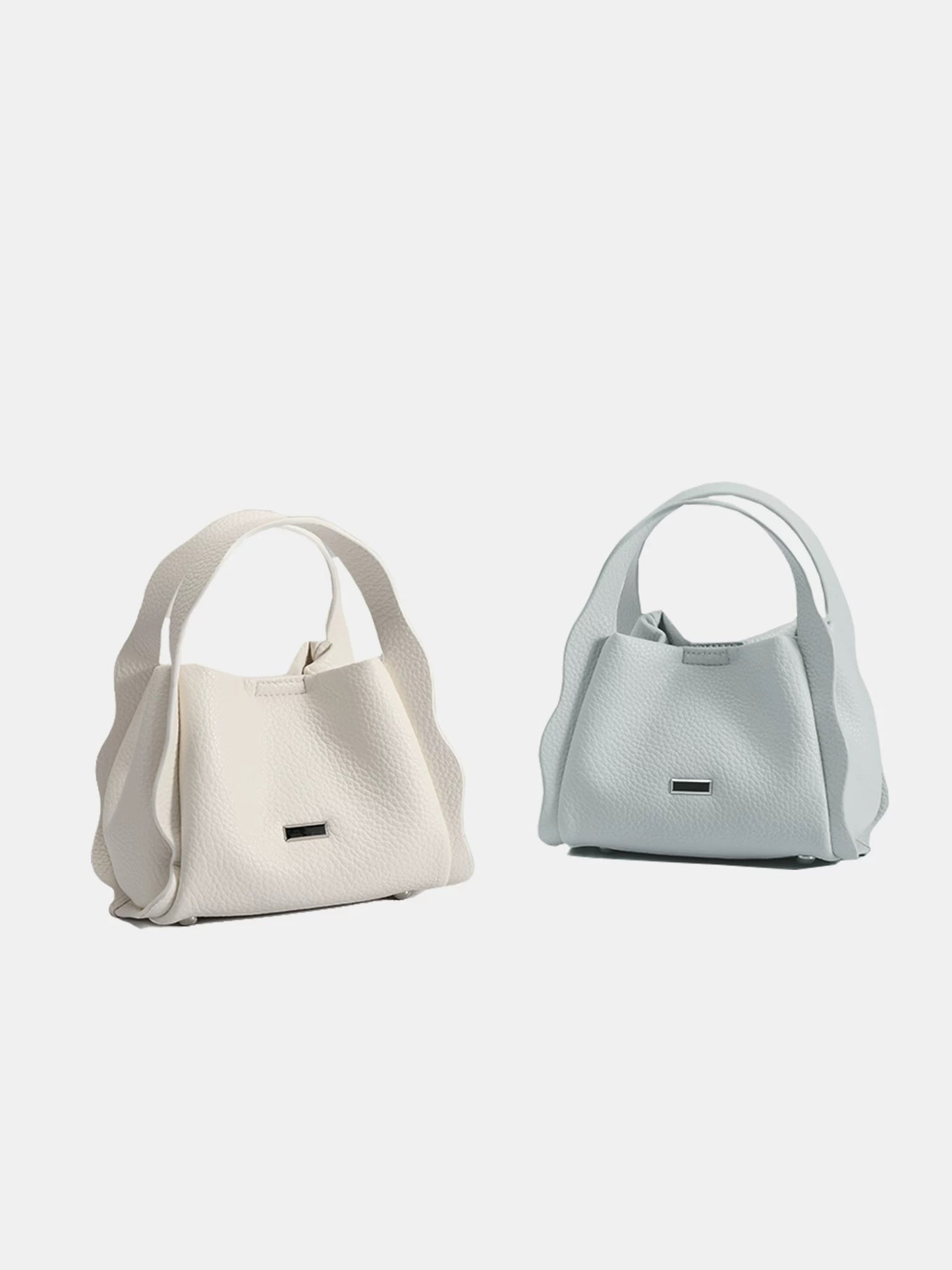 Poetic Cloud Soft Leather Bucket Bag