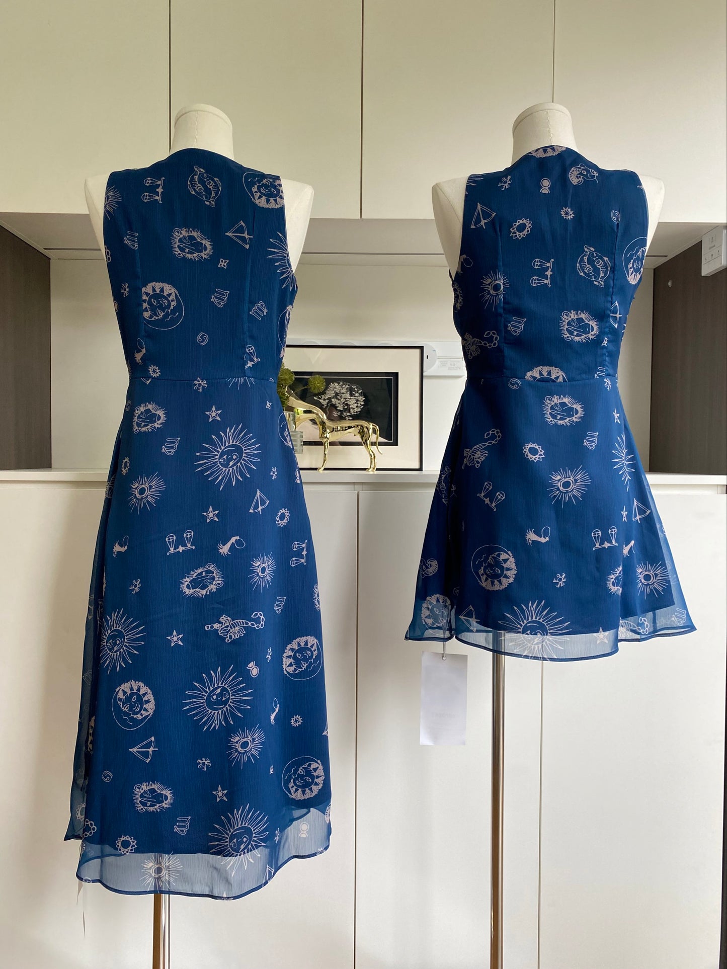 西西里邂逅 复古V领背心连衣裙 Sicilian Encounter – Vintage V-Neck Sleeveless Dress