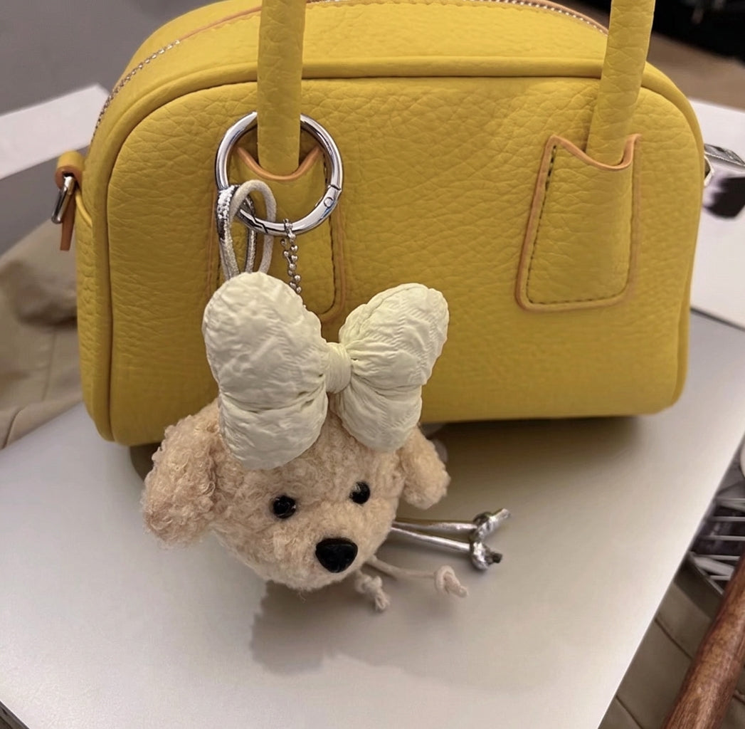 Mini Arc Textured Minimalist Mini Bowling Handbag