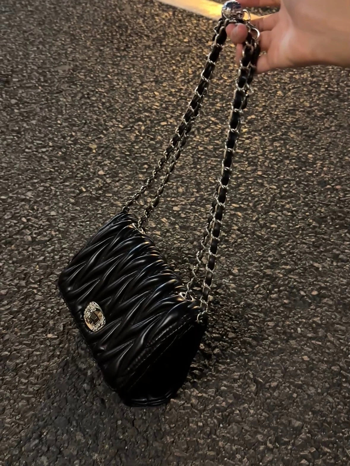 Ms. Channnel New Chain Fashion Mini Square Bag