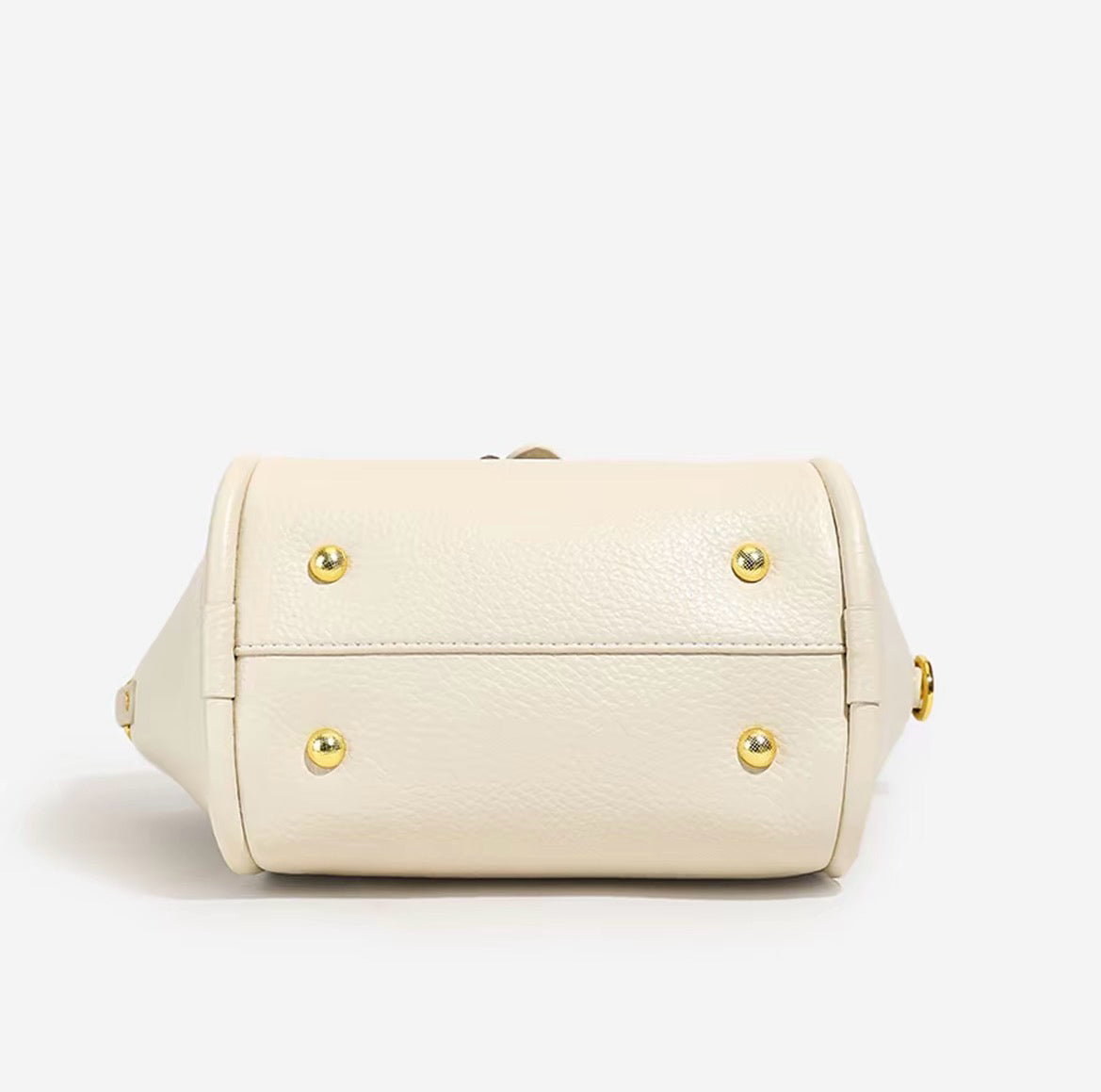Cafe Latte Korean-Style Classic Basket Bag