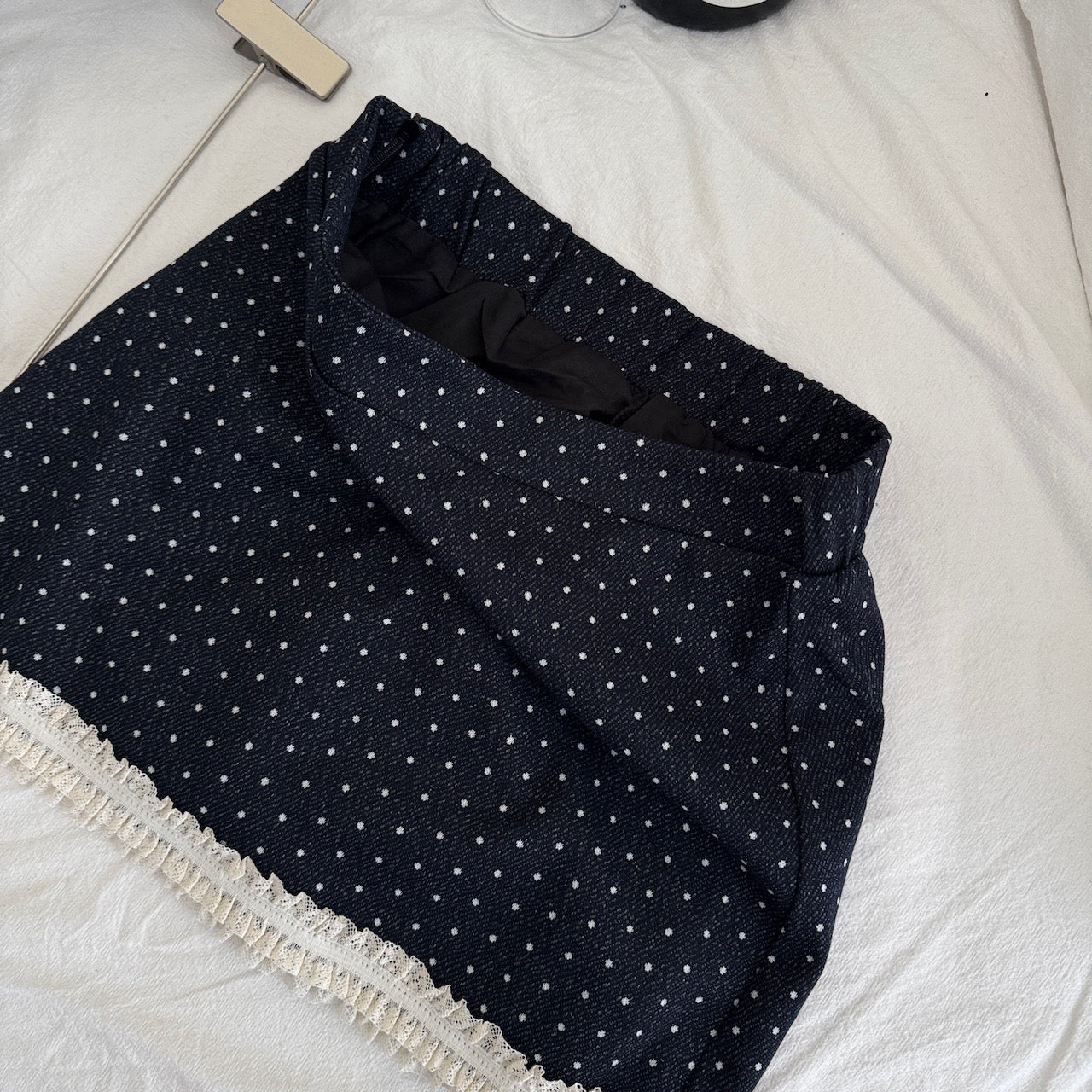 漫天星辰 假两件上衣长袖半裙长裤套装 Starry Sky Faux Two-Piece Long Sleeve Top & Skirt-Pants Set