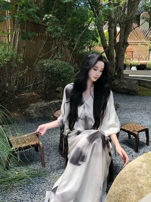 夏尔尤维 知性度假高级感连衣裙 Sharing Youwei Elegant Vacation-Style Sophisticated Dress