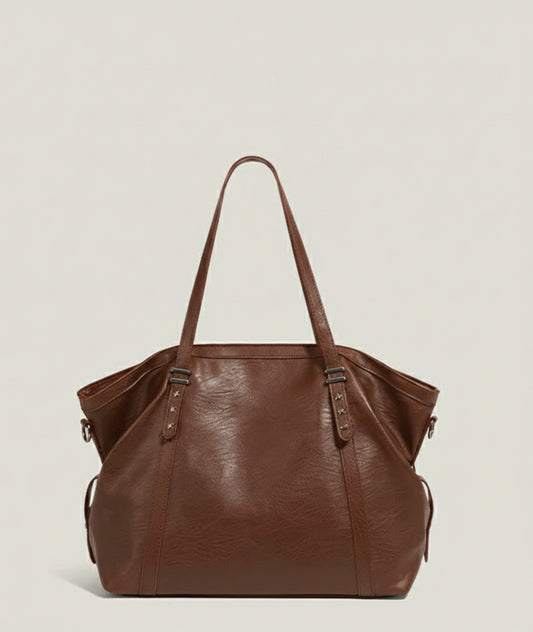 The Classic Minimalist Slouchy Bag - Khaki