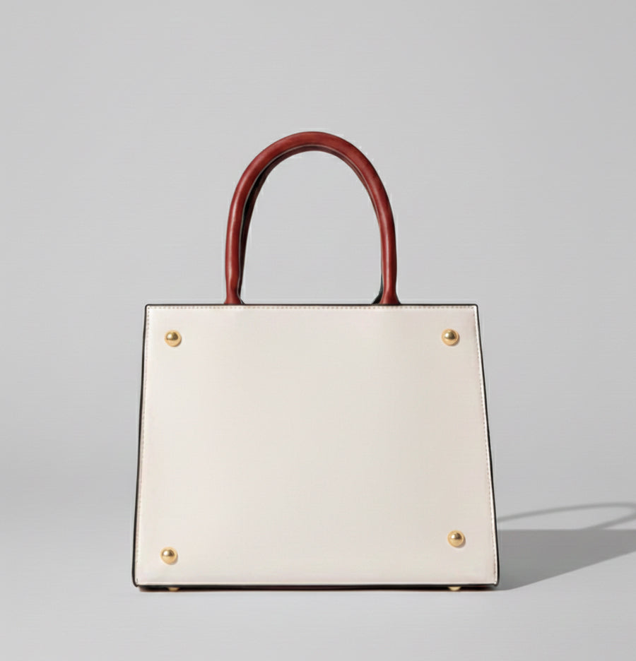 Lunar Embroidered Top Handle Bag