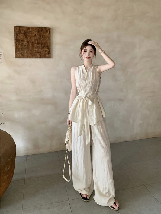 盛夏花期 松弛感韩系套装 Midsummer Bloom Relaxed Korean-Style Outfit
