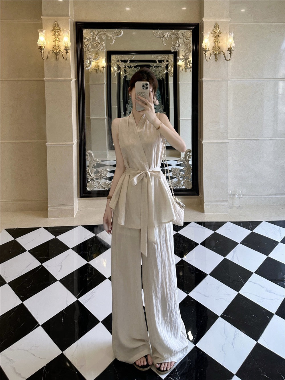 盛夏花期 松弛感韩系套装 Midsummer Bloom Relaxed Korean-Style Outfit