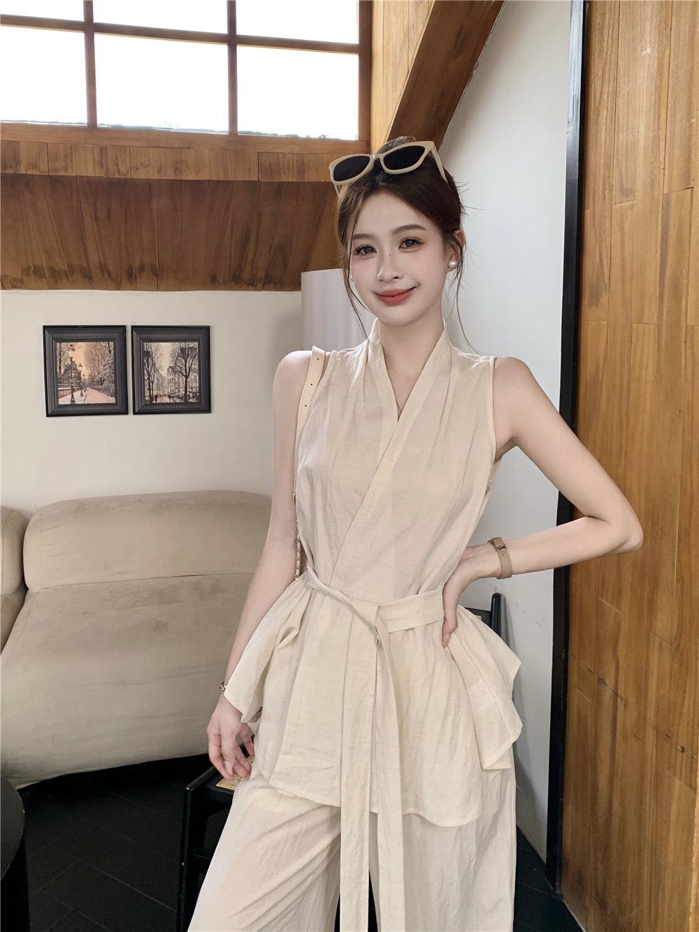 盛夏花期 松弛感韩系套装 Midsummer Bloom Relaxed Korean-Style Outfit