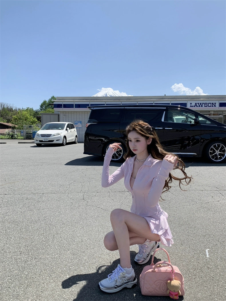 仙女怕晒 防晒修身套装 Fairy Sun Protection – Slim-Fit UV-Blocking Outfit