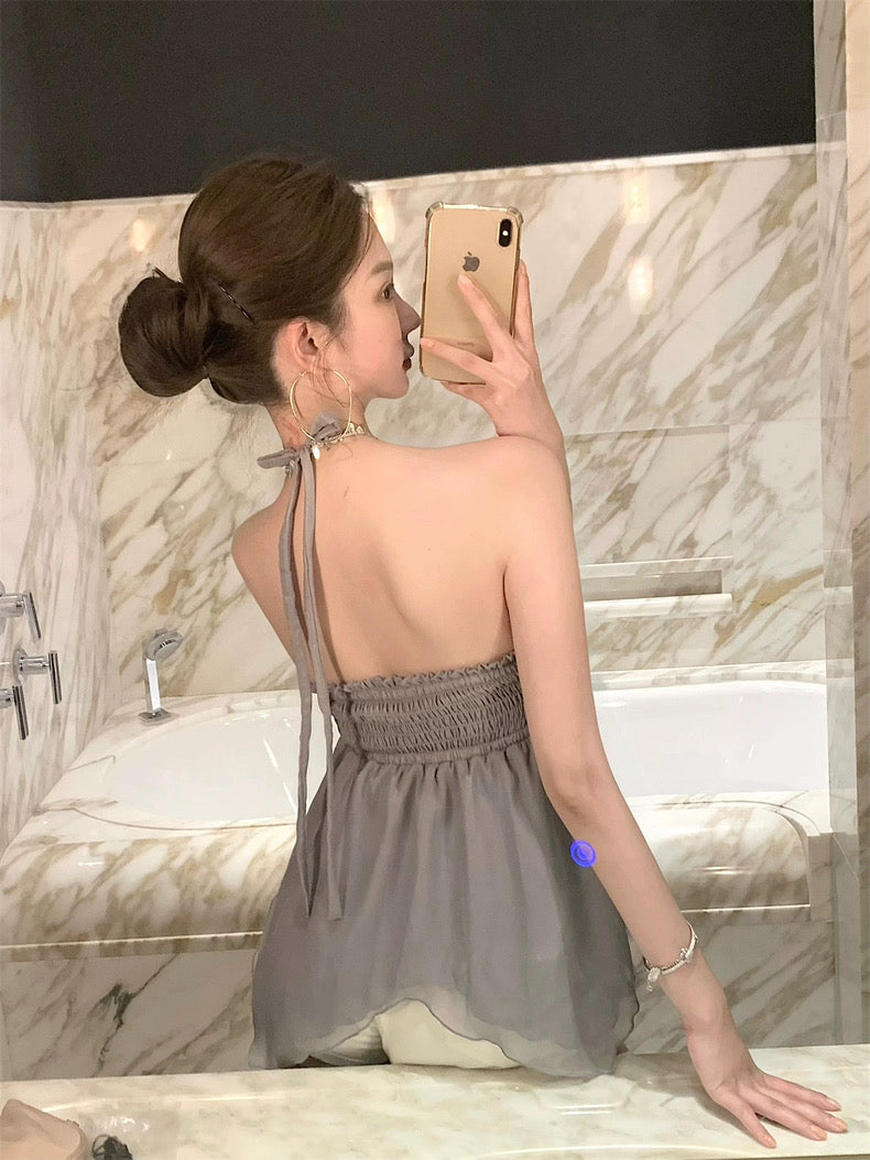 银河痕迹 手工钉钻绝美上衣 Galaxy Traces – Stunning Hand-Embellished Rhinestone Top