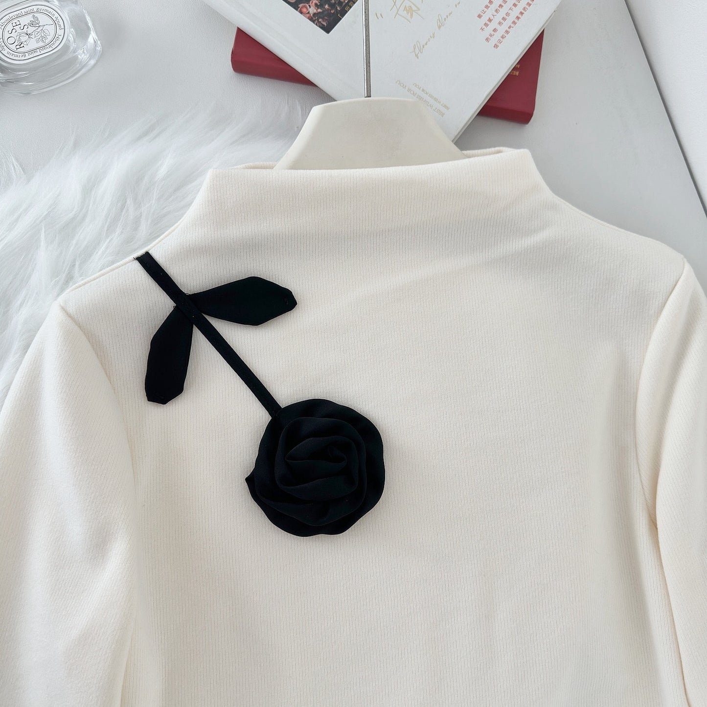 四季精英 新中式套装Urban Sophisticate 2-Piece Set Mock Neck Knit& Skirt