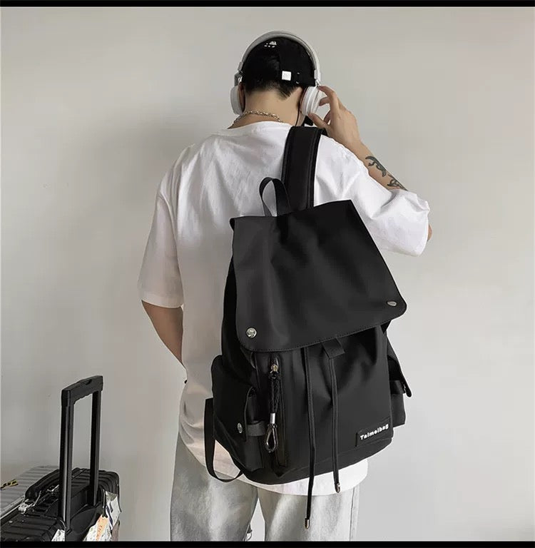 Evergreen Voyager Laptop Canvas Backpack - Green