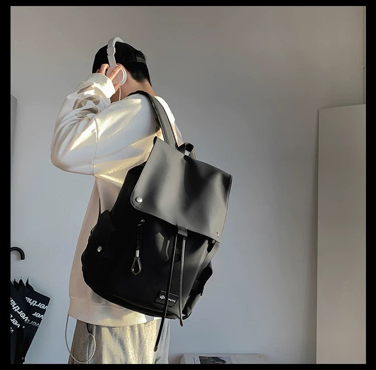 Evergreen Voyager Laptop Canvas Backpack - Green