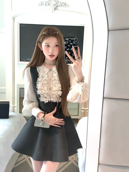 约会香蜜 赵露思同款战衣无袖/长袖连衣裙 Romantic Date Honey – Zhao Lusi Inspired Sleeveless/Long Sleeve Dress