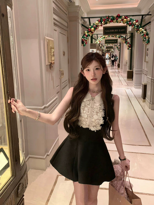 约会香蜜 赵露思同款战衣无袖/长袖连衣裙 Romantic Date Honey – Zhao Lusi Inspired Sleeveless/Long Sleeve Dress