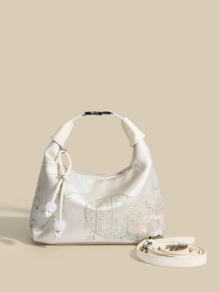 Oriental Muse Artisan Stitch Hobo HandBag
