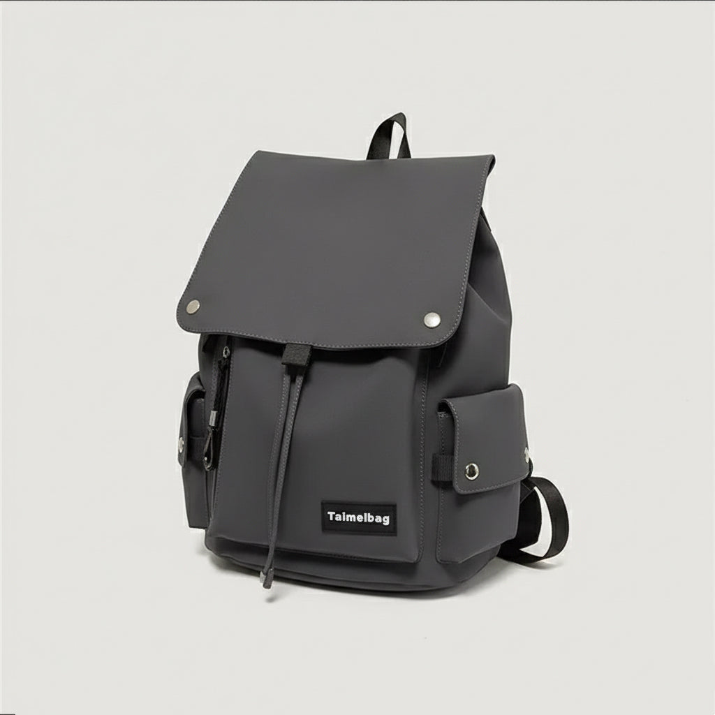 Evergreen Voyager Laptop Canvas Backpack - Green