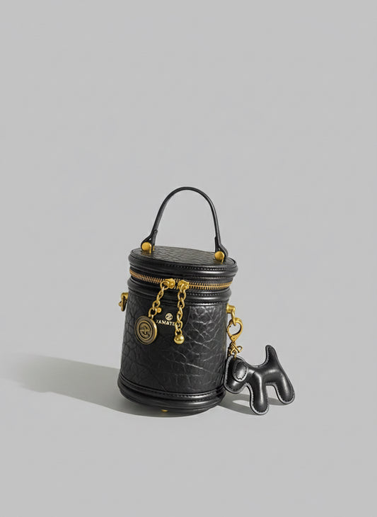 The Cleo Cylindrical Crossbody Bag